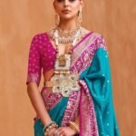 Gorgeous Women Showcasing her lehga she bought from best online leg shopping site in India