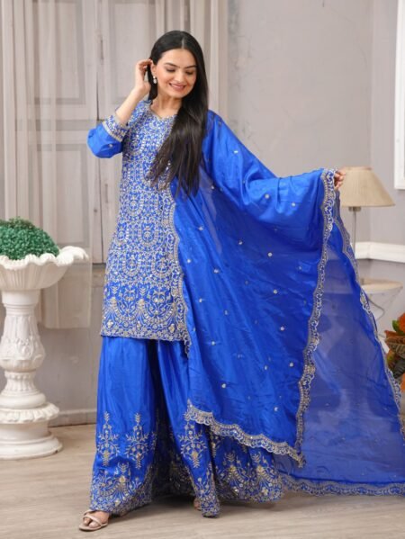 PEHNA.IN FE-55 – Designer Sharara Suit for Women